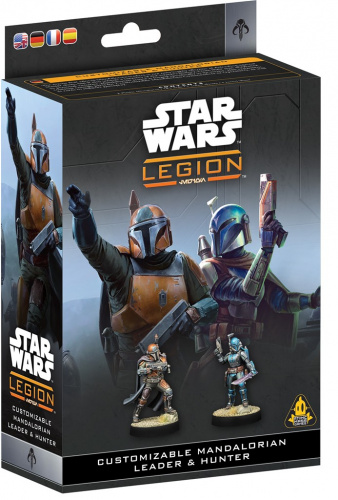 Star Wars: Legion 2.0 - Customizable Mandalorian Leader & Hunter